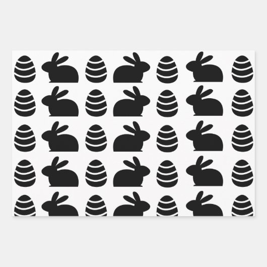 Paaseieren: paaspasta voor een gelukkig paaspatroo inpakpapier vel (Voorkant)