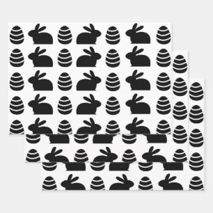 Paaseieren: paaspasta voor een gelukkig paaspatroo inpakpapier vel