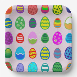 Paaseieren Papieren Bordje