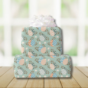 Paaseieren pastelpatroon cadeaupapier