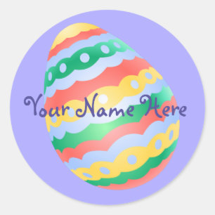 Paaseieren Stickers Klassieke paaseieren Stickers