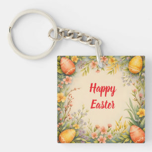 Paaseieren trendy Collectie Sleutelhanger
