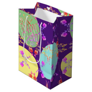Paaseieren van "Happy Easter" Medium Cadeauzakje