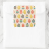 Paaseieren Vierkante Sticker (Tas)