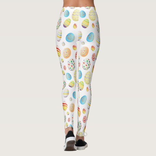Paaseieren Vrouwen Mode Leggings (Achterkant)