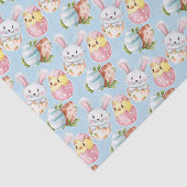 Paaseieren Waterverf Spring Bunny & Chick Tissuepapier (Detail)