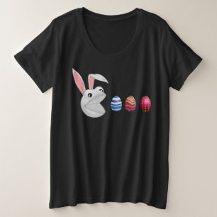 Paaseierenjacht Paashaas Grote Maat T-shirt
