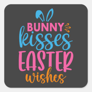 Paaseierjacht - Dier Vierkante Sticker