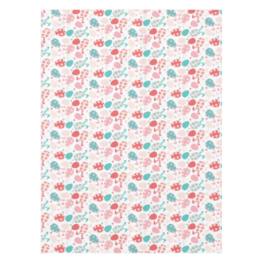 Paaseierpasteien Bunny Ears Pattern Tafelkleed (Voorkant)