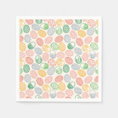  paaseierpatroon | Papieren Servetten (Voorkant)
