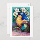  paaseierventiel briefkaart (Voorkant / Achterkant)