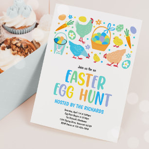 Paaseihunt Voorjaarsfeest van de oostereier Kaart