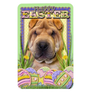 Paaseikoekjes - Shar Pei Magneet