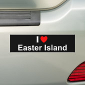 Paaseiland Bumpersticker (Op auto)
