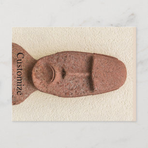 Paaseiland Moai Head Thunder_Cove Feestdagenkaart