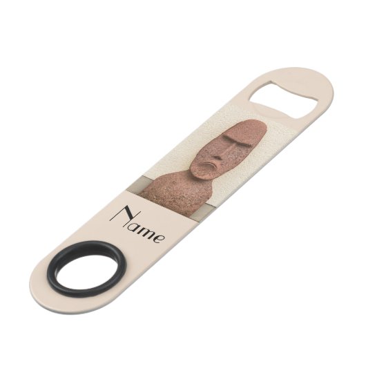 Paaseiland Moai Head Thunder_Cove Speed Flessenopener (Achterkant Gekanteld)