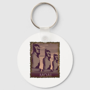 Paaseiland Moai Sleutelhanger