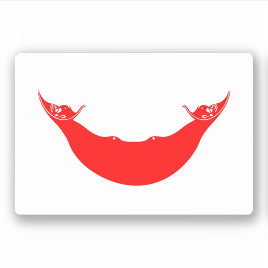 Paaseiland Rapa Nui Sticker (Voorkant)