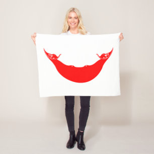 Paaseilandvlag Fleece Deken