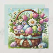 Paaseimandje Kaart (Voorkant / Achterkant)