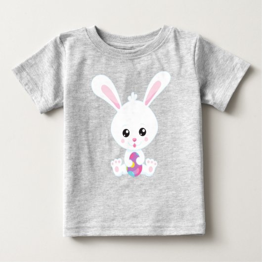 Paasen, kottenbrood, witte bunny, paaseieren (Voorkant)