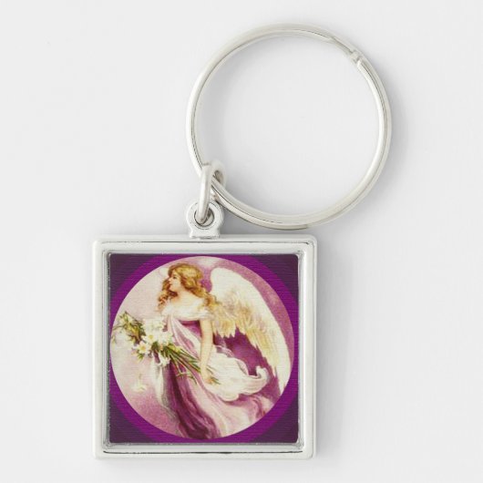  Paasengel getextureerd Sleutelhanger (Voorkant)