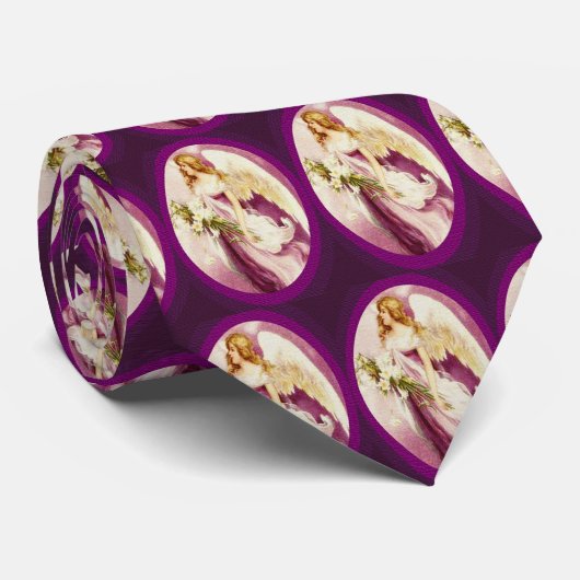 Paasengel getextureerd Stropdas (Opgerold)