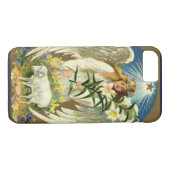 paasengel, lammeren, Lily Flower, Gold Star Case-Mate iPhone Case (Achterkant (Horizontaal))