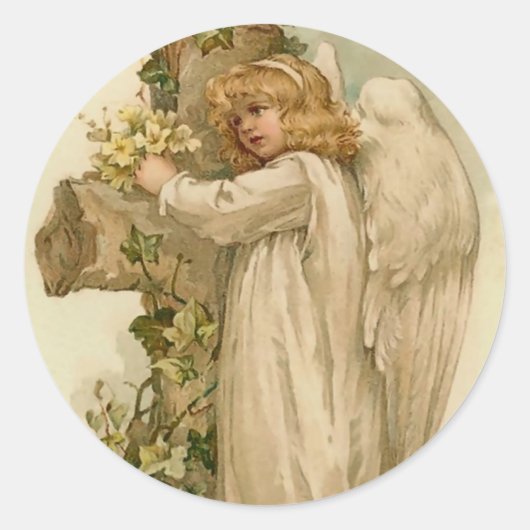 paasengel Sticker (Voorkant)
