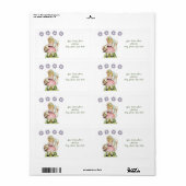 Paasetiketten etiket (Full Sheet)