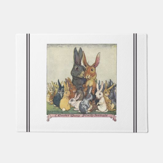  paasfamilie deurmat (Voorkant)