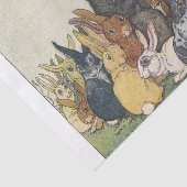 paasfamilie tissuepapier (Detail)