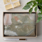  Paasfee met Bunny Floral Fantasy Tissuepapier (Geschenk)