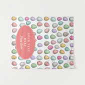 Paasfeest Buffet Brunch Lunch Table Runner Wandkleed (Voorkant (horizontaal))