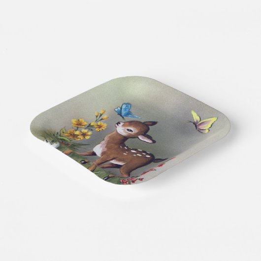 paasfeest papieren bordje (Gebogen)