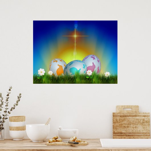 Paasfeest Poster (Keuken)