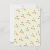 Paasfeest rond rotzooi kaart (Achterkant)