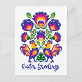 Paasfolklore met twee aangepaste Briefkaarten voor