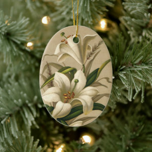  Paasgallen, Victoriaans Bloemen in Bloom Keramisch Ornament