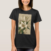 Paasgallen, Victoriaans Bloemen in Bloom T-shirt (Voorkant)