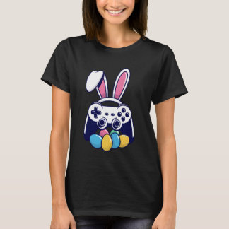 Paasgamerkonijn Controller-eieren T-shirt