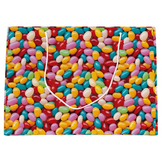 Paasgelei bonen patroon groot cadeauzakje (Voorkant)