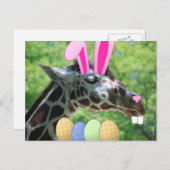 PaasGiraffe Feestdagenkaart (Voorkant / Achterkant)