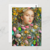 Paasgodin Briefkaart (Voorkant / Achterkant)