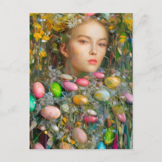 Paasgodin Briefkaart (Voorkant)