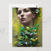 Paasgodin Briefkaart (Voorkant / Achterkant)