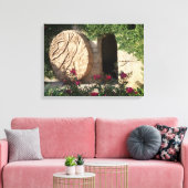 Paasgraf van Jezus Risen Verlosser Omwikkeld Canva Canvas Afdruk (Insitu (Woonkamer))