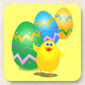 Paasgrappige meid, onderzetter (Voorkant)