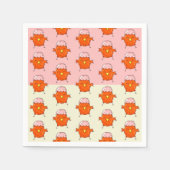 Paasgriep bevestigen met Eggshell Pattern Party Servet (Voorkant)