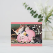 Paasgriet  kunst briefkaart (Staand voorkant)